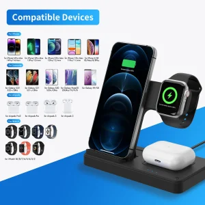 3-in-1 Foldable Magnetic Wireless Charger - Thumbnail Image 4