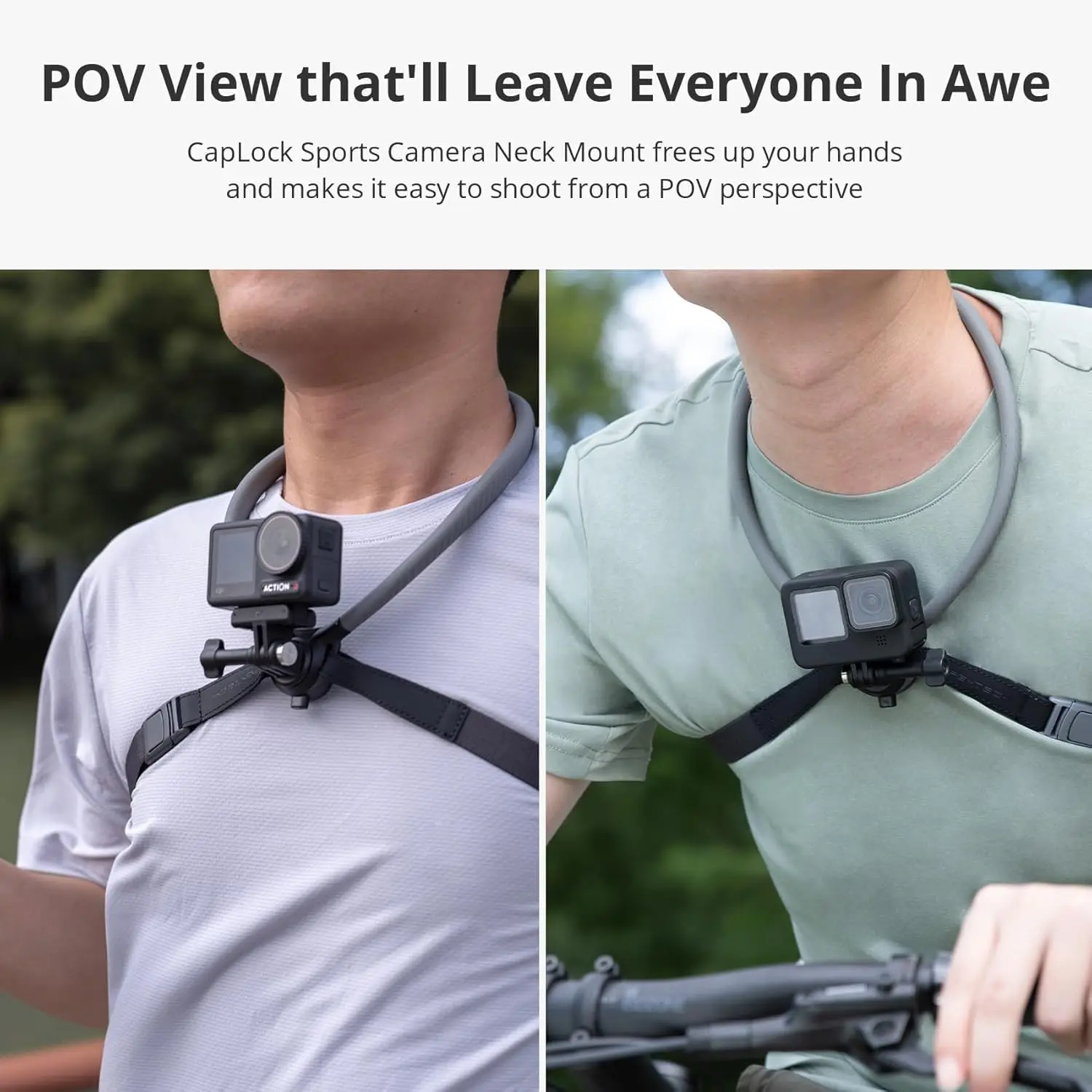 PGYTECH CapLock Neck & Chest Camera Mount - Image 6