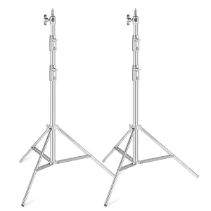 2.9M Foldable Light Stand with Wheels