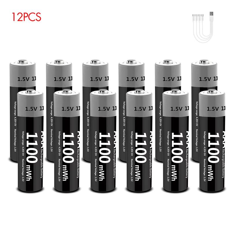 Kuugro USB-C Rechargeable AA & AAA Batteries - Image 14