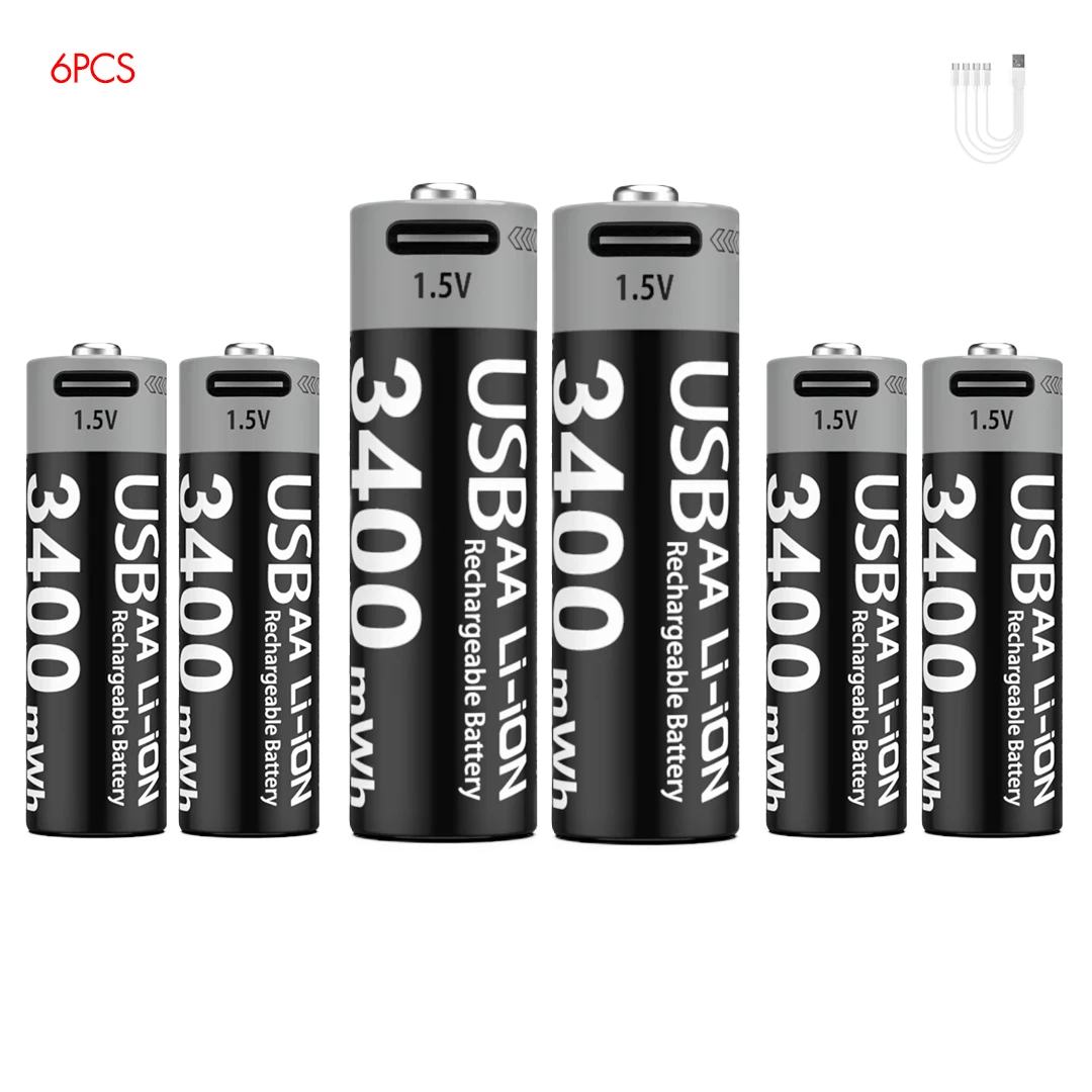 Kuugro USB-C Rechargeable AA & AAA Batteries - Image 12