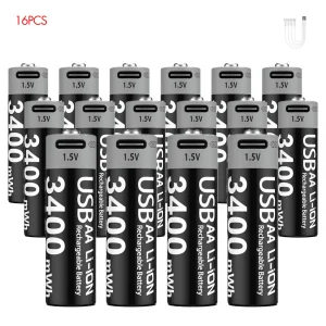 Kuugro USB-C Rechargeable AA & AAA Batteries - Thumbnail Image 7