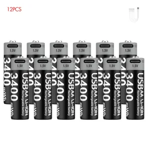 Kuugro USB-C Rechargeable AA & AAA Batteries - Thumbnail Image 9