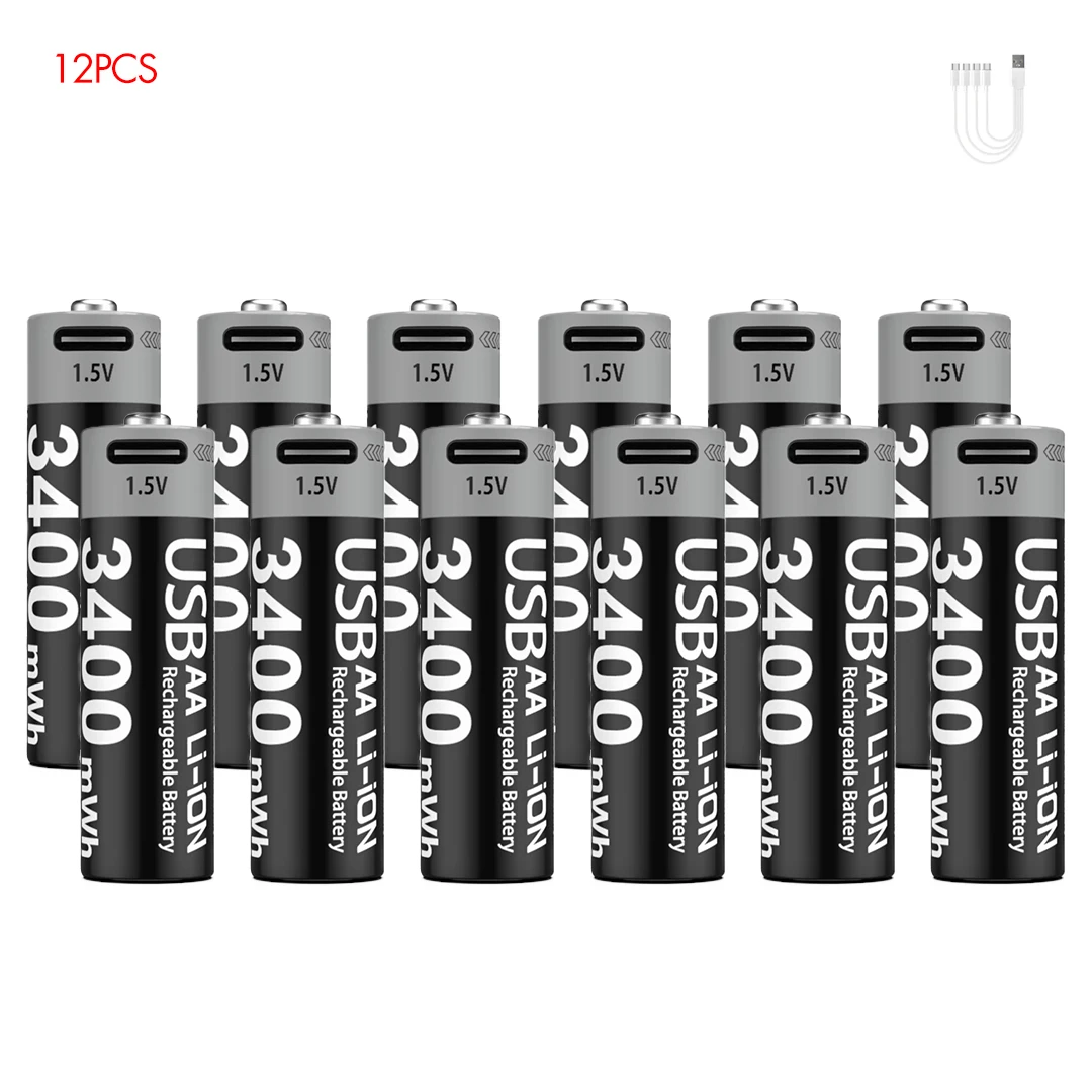 Kuugro USB-C Rechargeable AA & AAA Batteries - Image 9
