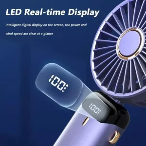 Foldable USB-C Rechargeable Fan with Stand