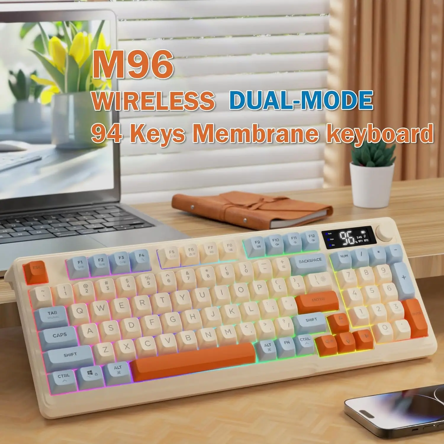 ZIYOU LANG M96 Wireless Gaming Keyboard - Image 1