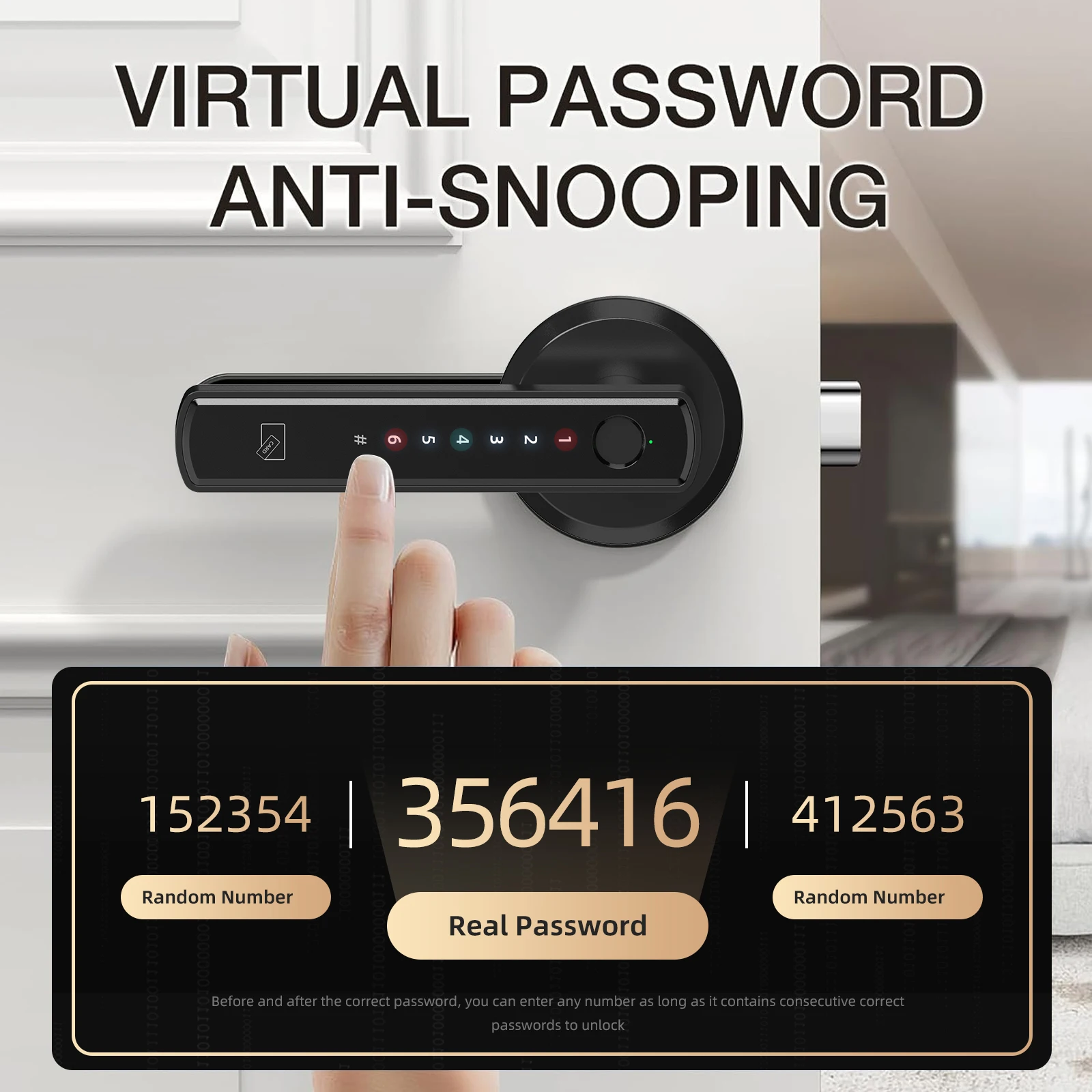 Viladepot Smart Fingerprint Door Lock - Image 4