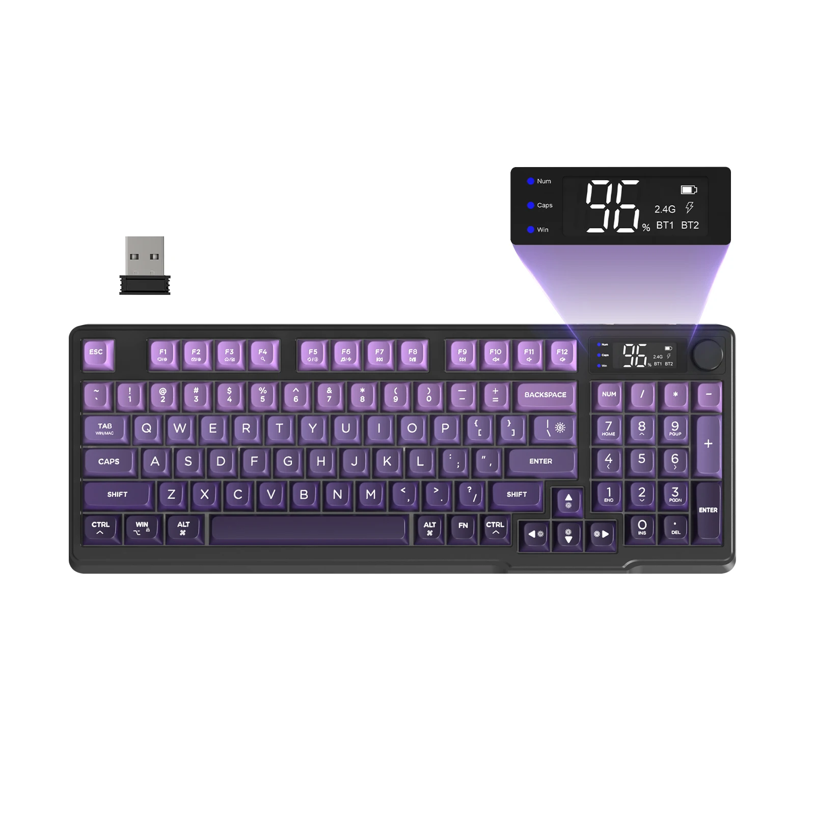 ZIYOU LANG M96 Wireless Gaming Keyboard - Image 8