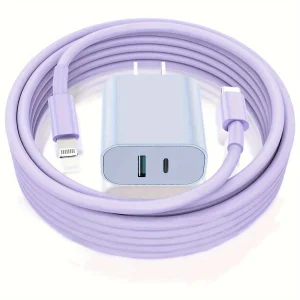 40W Dual-Port iPhone Charger with 6FT Cable - Thumbnail Image 10