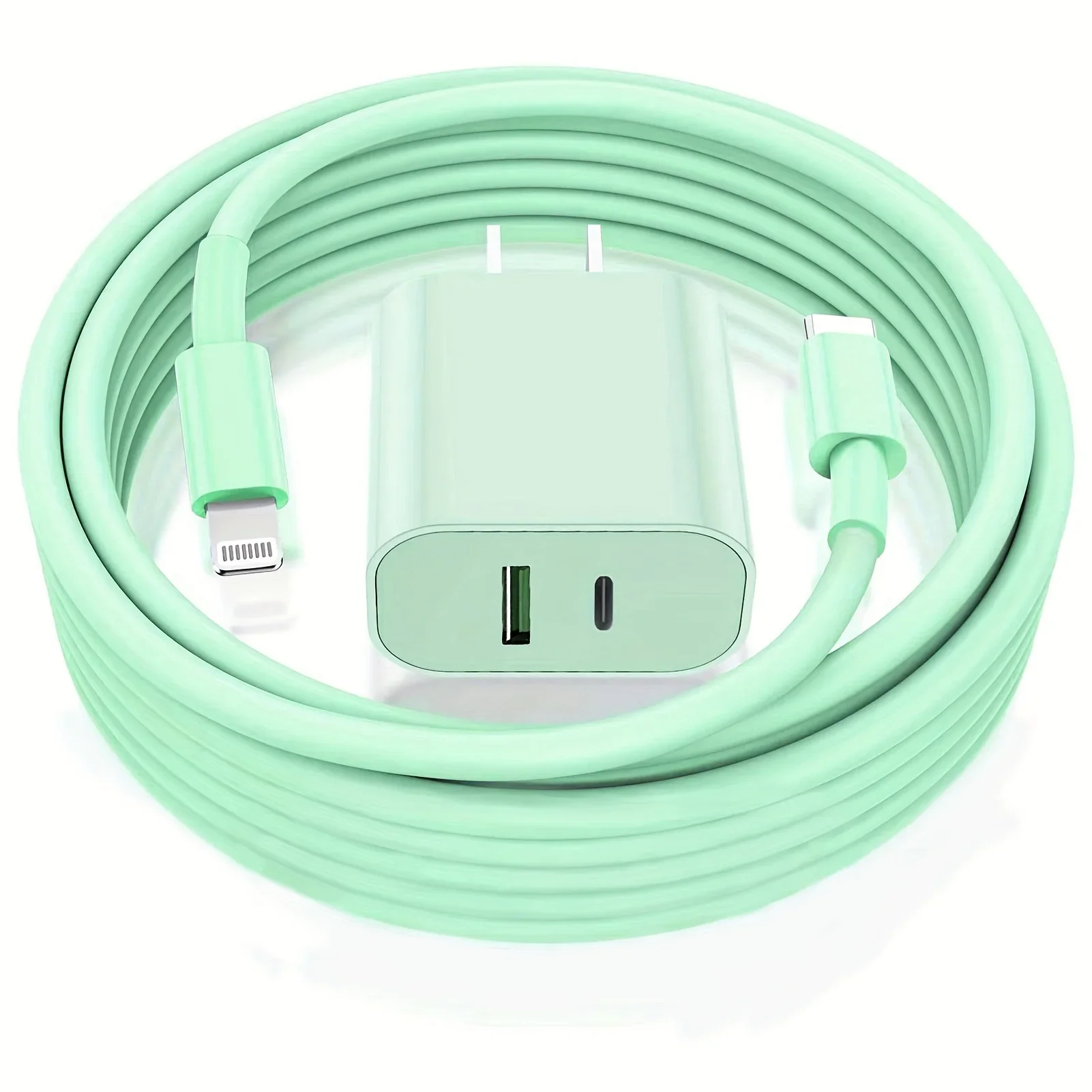 40W Dual-Port iPhone Charger with 6FT Cable - Image 7