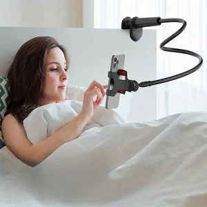 Flexible Gooseneck Phone Holder with Clamp