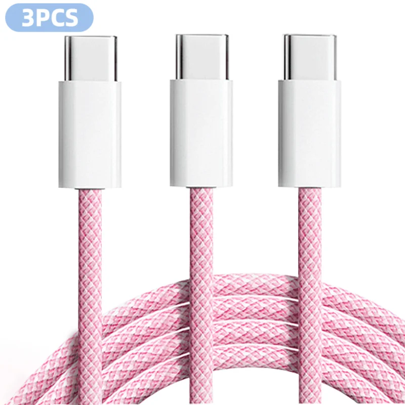 3-Pack 6FT 60W USB-C Fast Charging Cables - Image 10