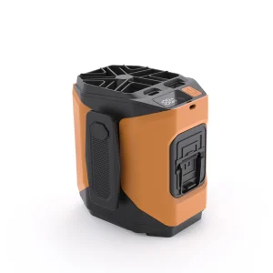 Portable Waist Fan Rechargeable Cooling Fan with Flashlight Neck Hands-Free for Outdoor Indoor Camping Travel As Power Bank - Thumbnail Image 10