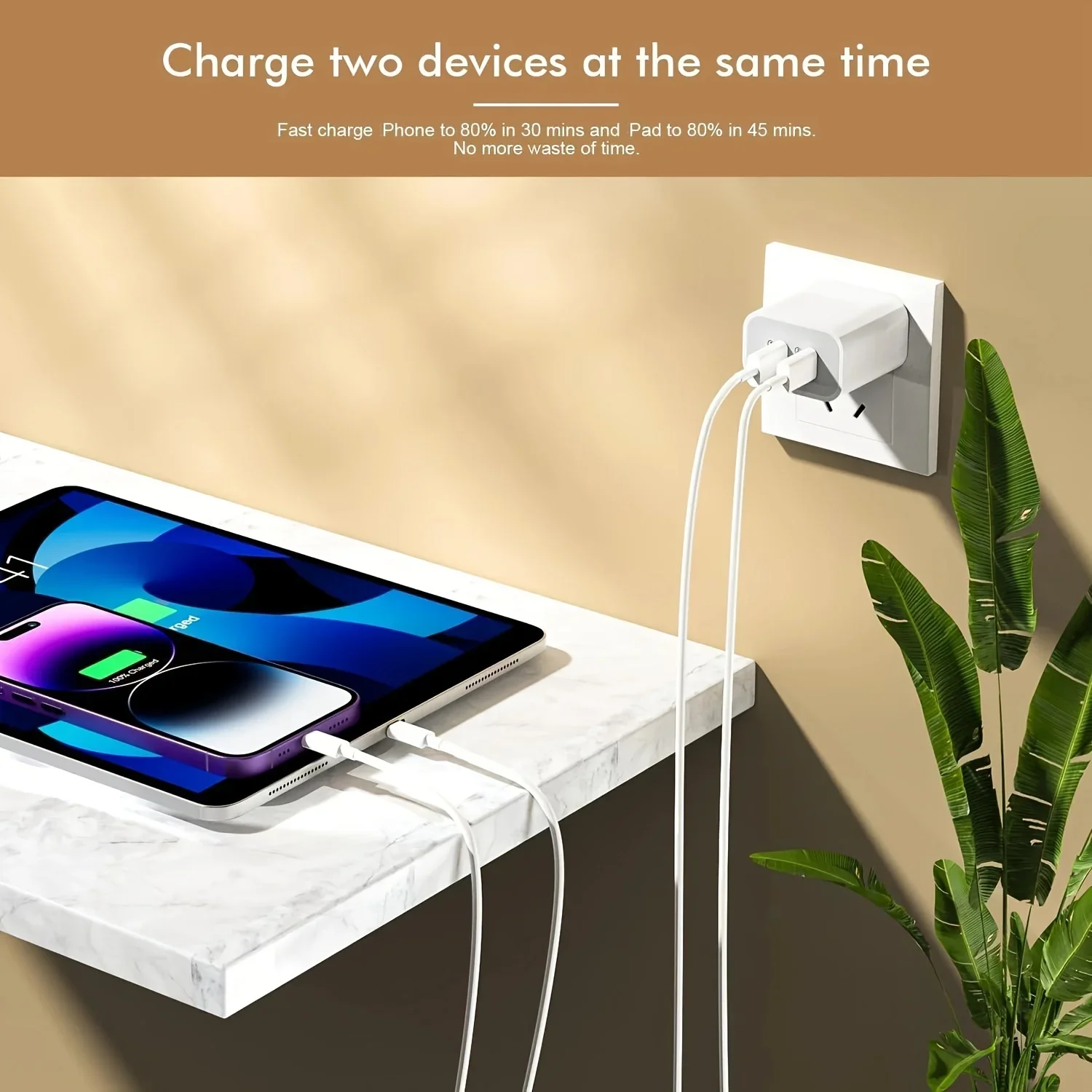 2-Pack 40W Dual USB-C Wall Charger - Image 6