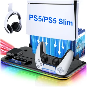 BEBONCOOL S2000 PS5 Slim Stand & Charger - Thumbnail Image 8