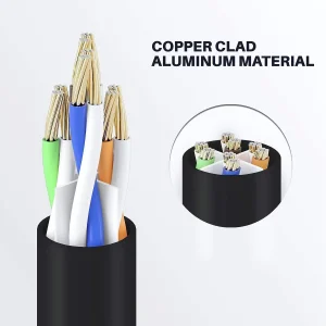 Cat6 Ethernet Cable RJ45 Flat Network Cable - Thumbnail Image 5