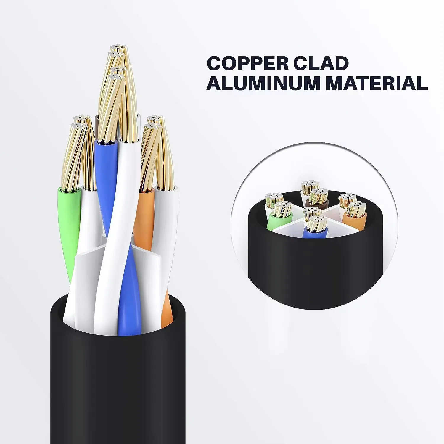 Cat6 Ethernet Cable RJ45 Flat Network Cable - Image 5