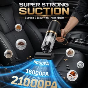 High-Power Cordless Vacuum & Air Duster