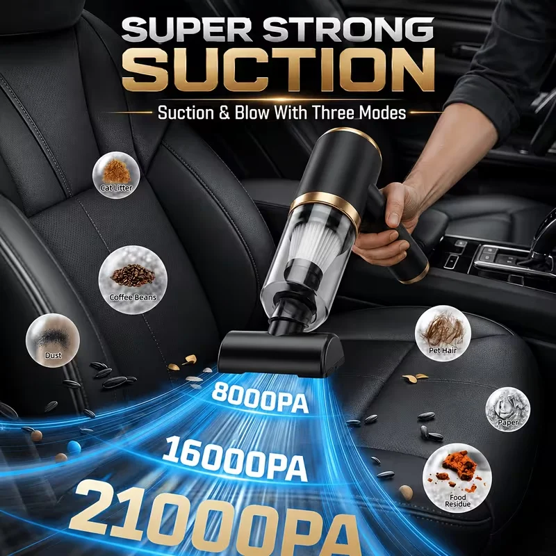 High-Power Cordless Vacuum & Air Duster - Image 1