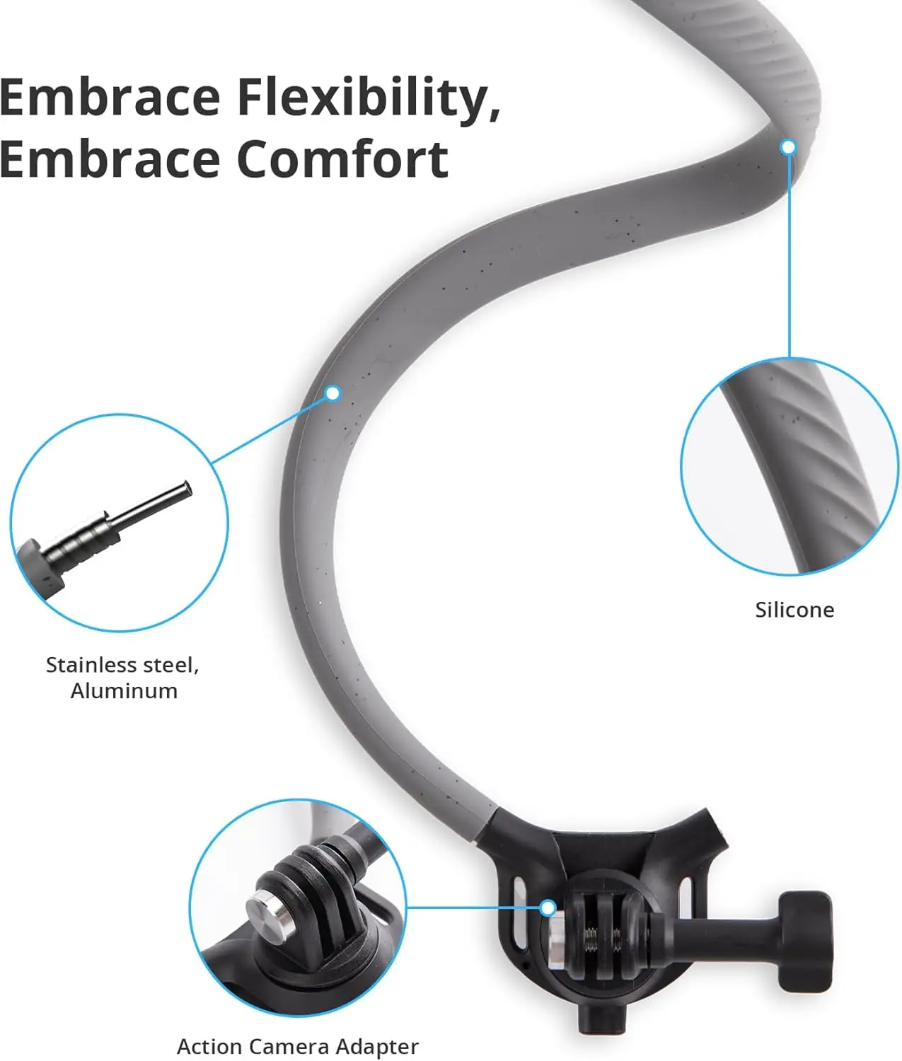 PGYTECH CapLock Neck & Chest Camera Mount - Image 3