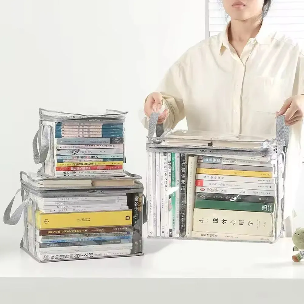 Foldable Transparent Storage Organizer Box - Image 1