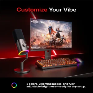 MAONO PD100W Wireless RGB Gaming Microphone - Thumbnail Image 6