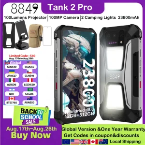 Unihertz Tank 2 PRO Rugged Smartphone