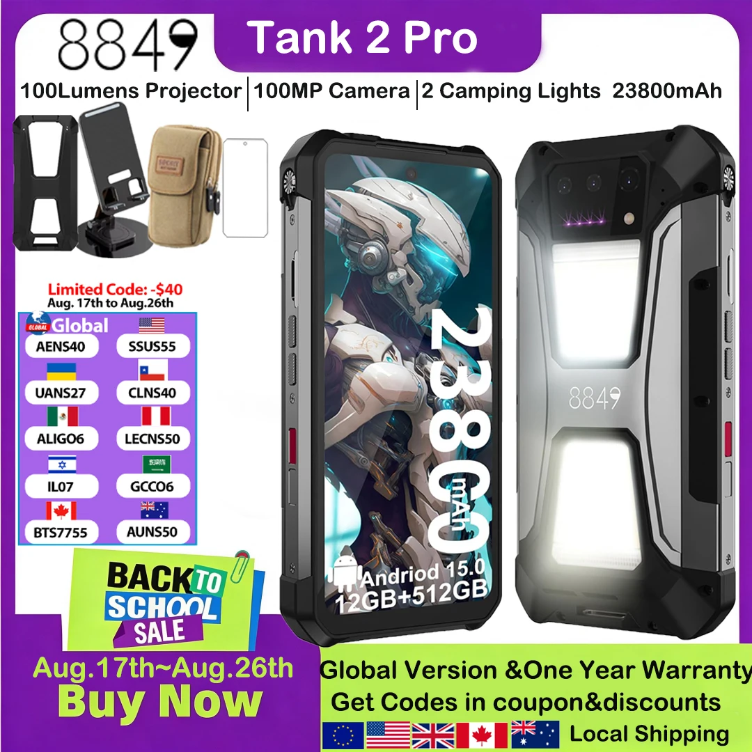 Unihertz Tank 2 PRO Rugged Smartphone - Image 1