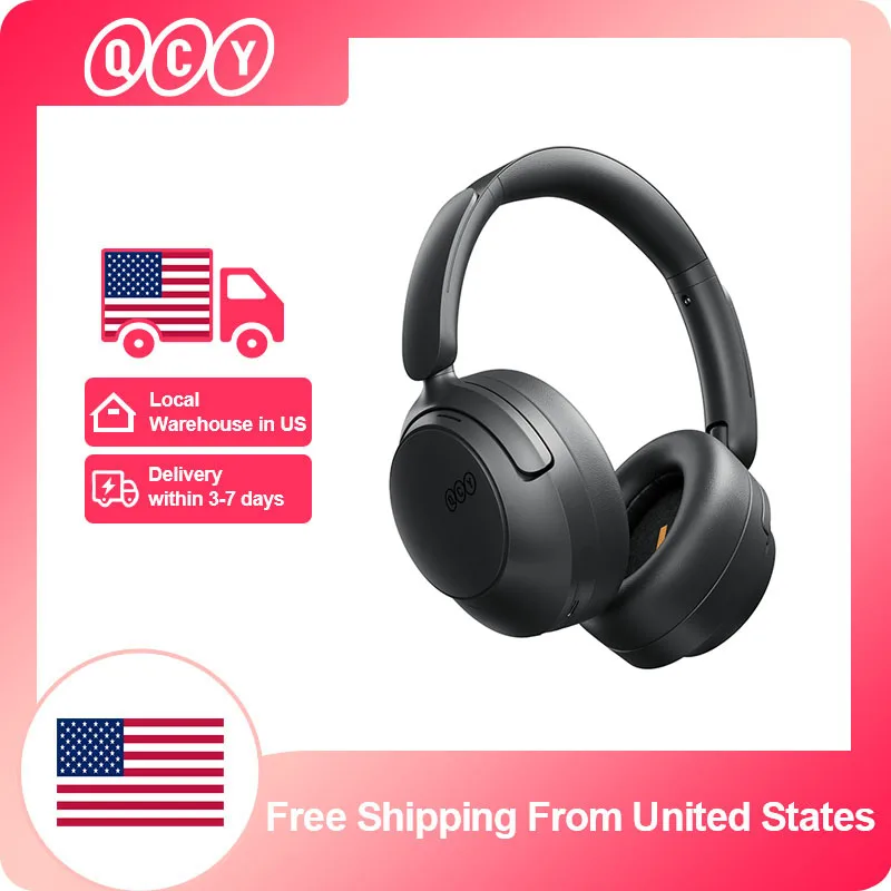 QCY H3S Wireless Headphones with Adaptive ANC - Image 1