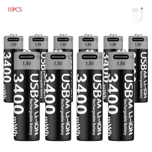 Kuugro USB-C Rechargeable AA & AAA Batteries - Thumbnail Image 13