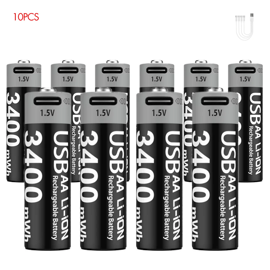 Kuugro USB-C Rechargeable AA & AAA Batteries - Image 13