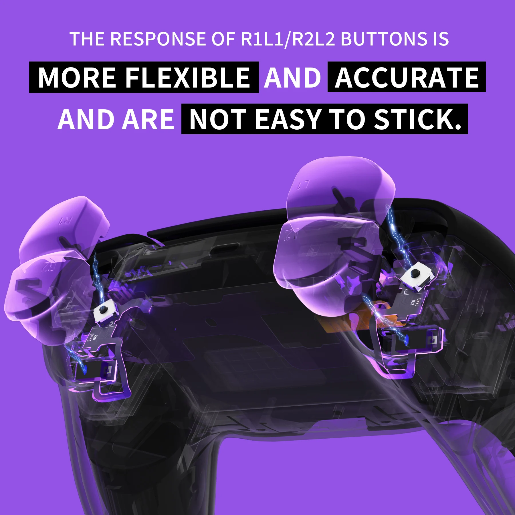 eXtremeRate PS5 Controller Clicky Kit V2 - Image 4