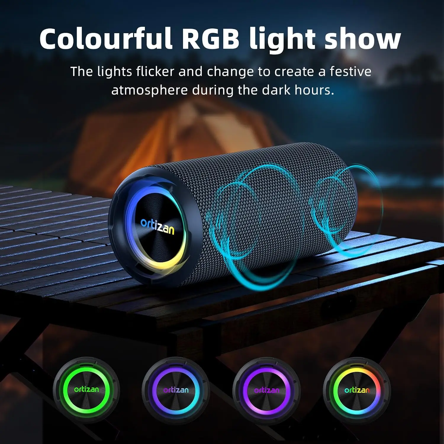 Ortizan 40W Bluetooth Portable Speaker - Image 7
