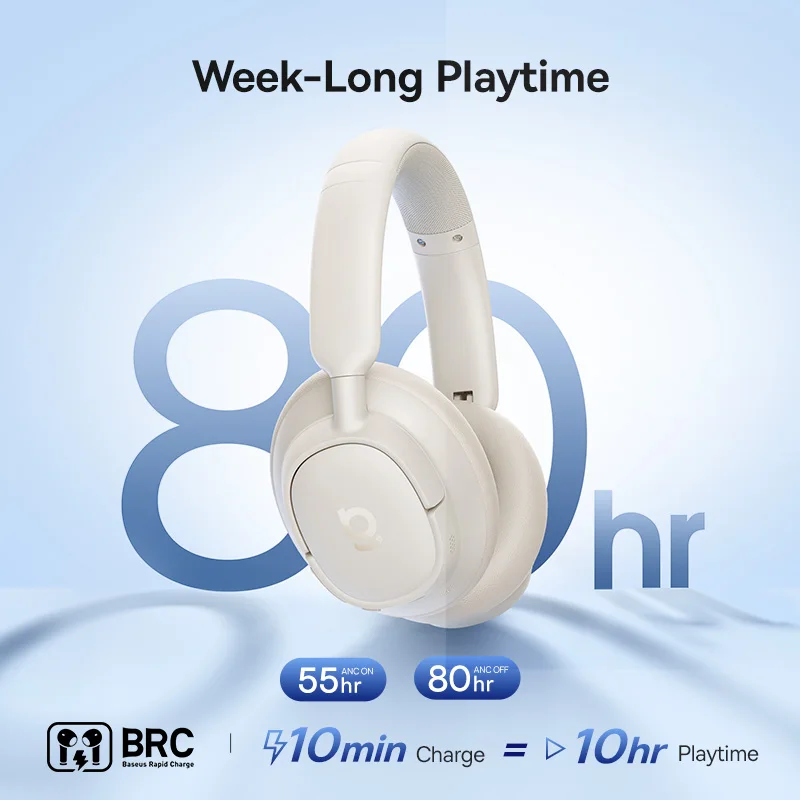 Baseus Bass Wireless ANC Headphones - Image 4