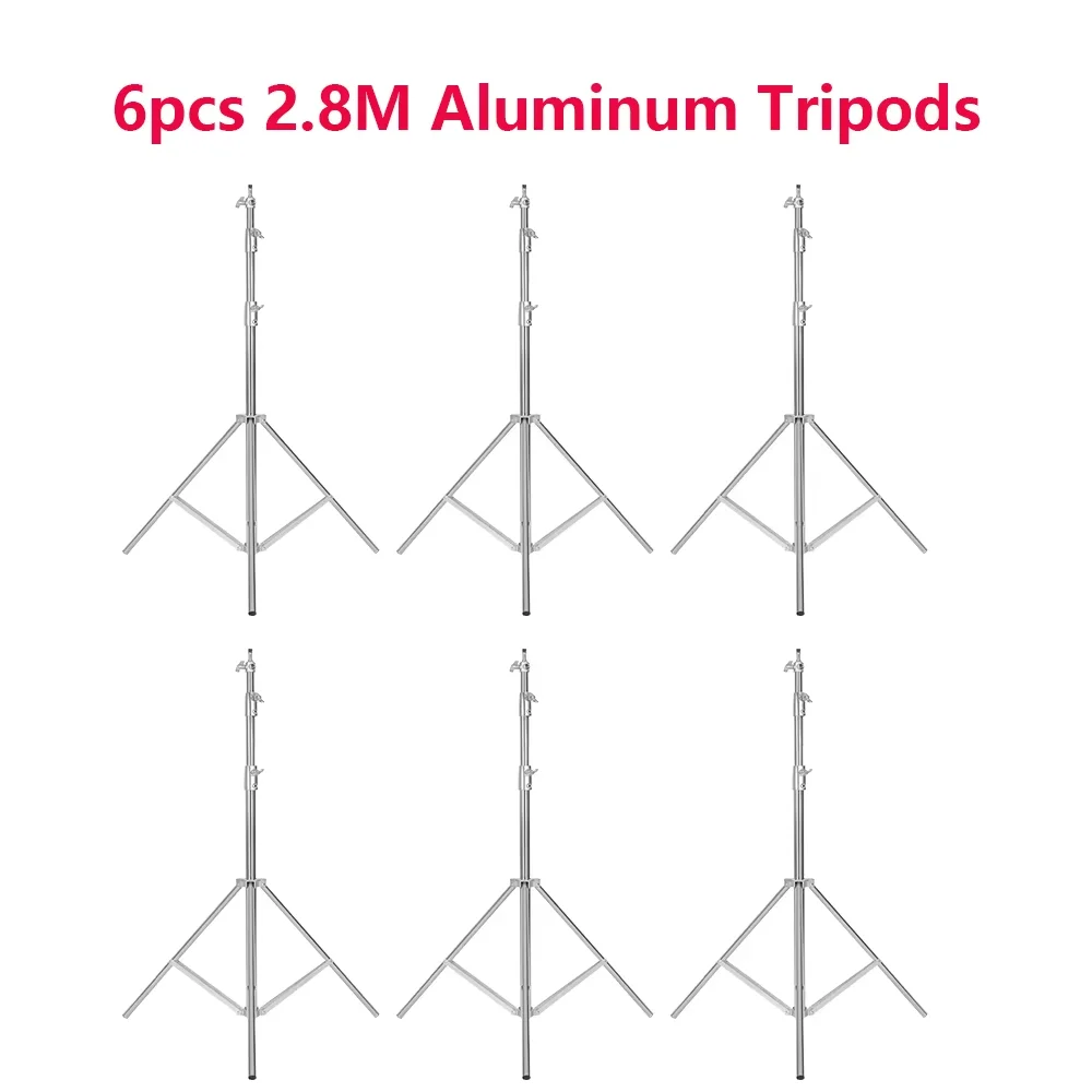 2.9M Foldable Light Stand with Wheels - Image 10