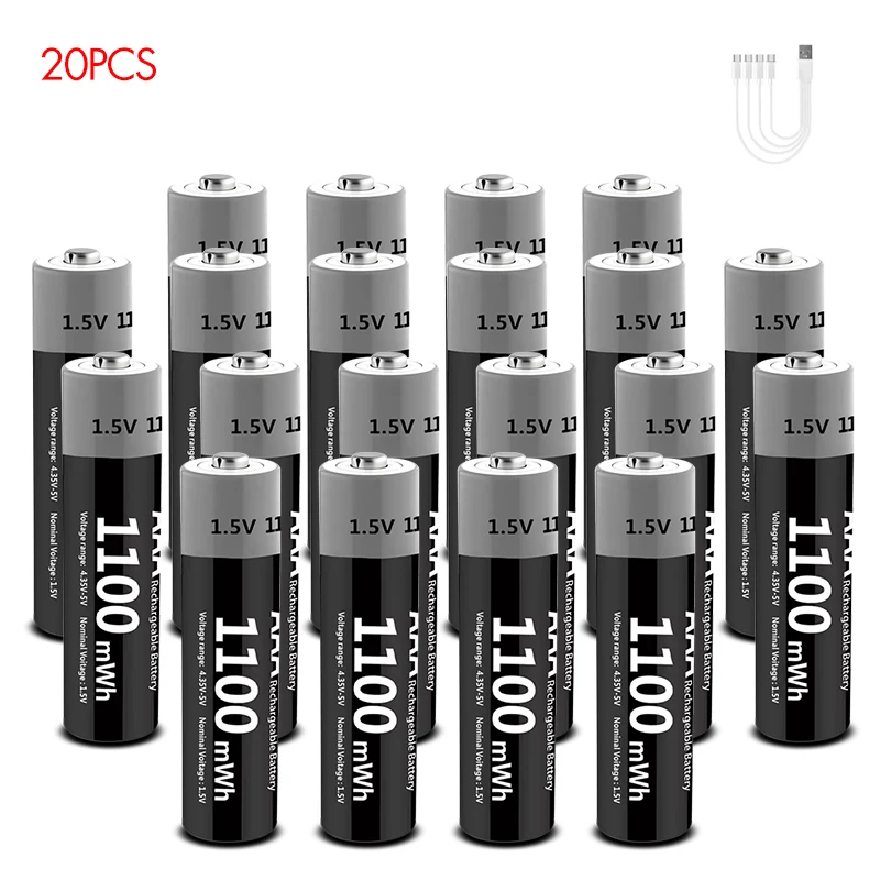 Kuugro USB-C Rechargeable AA & AAA Batteries - Image 17