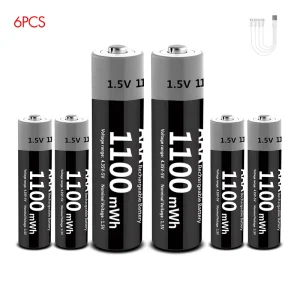 Kuugro USB-C Rechargeable AA & AAA Batteries - Thumbnail Image 18