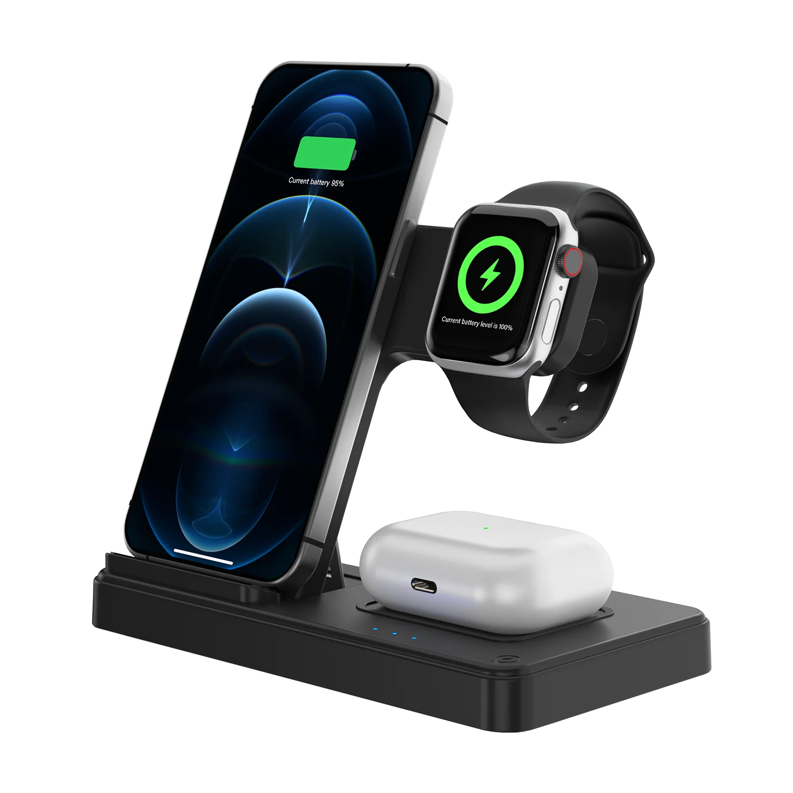 3-in-1 Foldable Magnetic Wireless Charger - Image 1