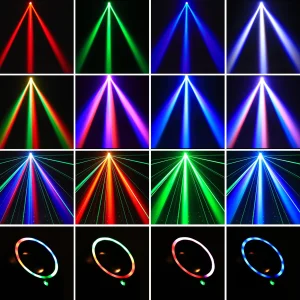 U'King 30W RGBW Moving Head DJ Light - Thumbnail Image 3