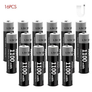 Kuugro USB-C Rechargeable AA & AAA Batteries - Thumbnail Image 16
