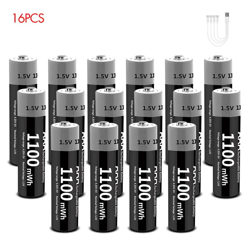 Kuugro USB-C Rechargeable AA & AAA Batteries - Image 16