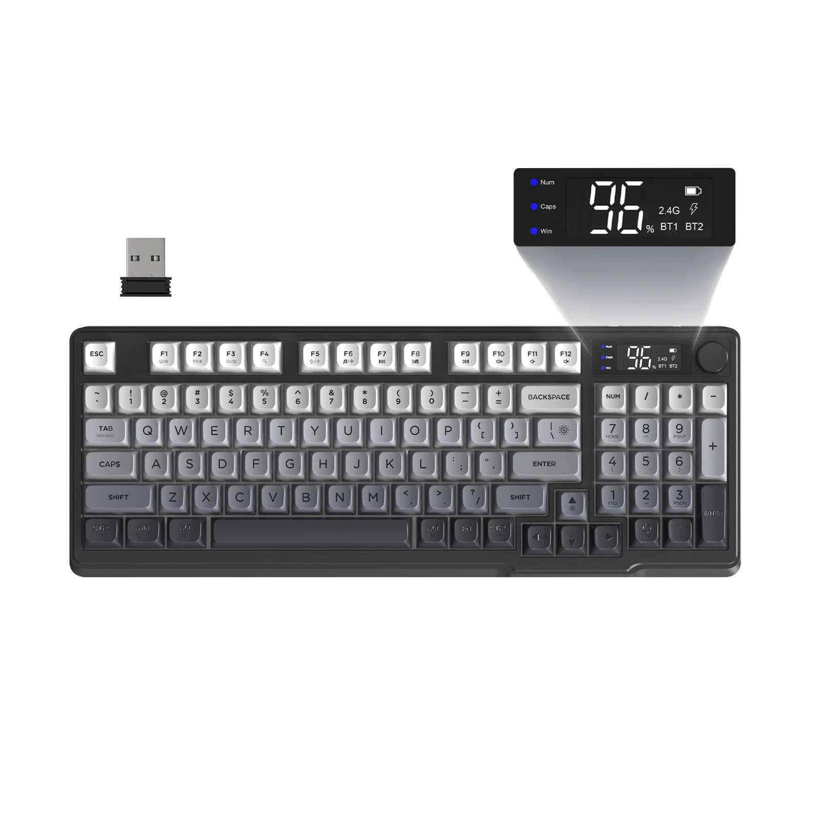 ZIYOU LANG M96 Wireless Gaming Keyboard - Image 12