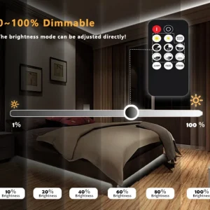 50ft 24V COB LED Strip Light with RF Remote - Thumbnail Image 4
