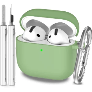 AirPods 4 Shockproof Silicone Case with Keychain - Thumbnail Image 9