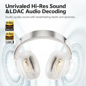QCY H3S Wireless Headphones with Adaptive ANC - Thumbnail Image 2