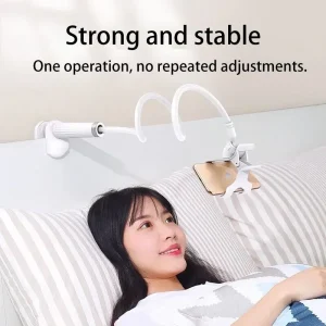 Flexible Gooseneck Phone Holder with Clamp - Thumbnail Image 8