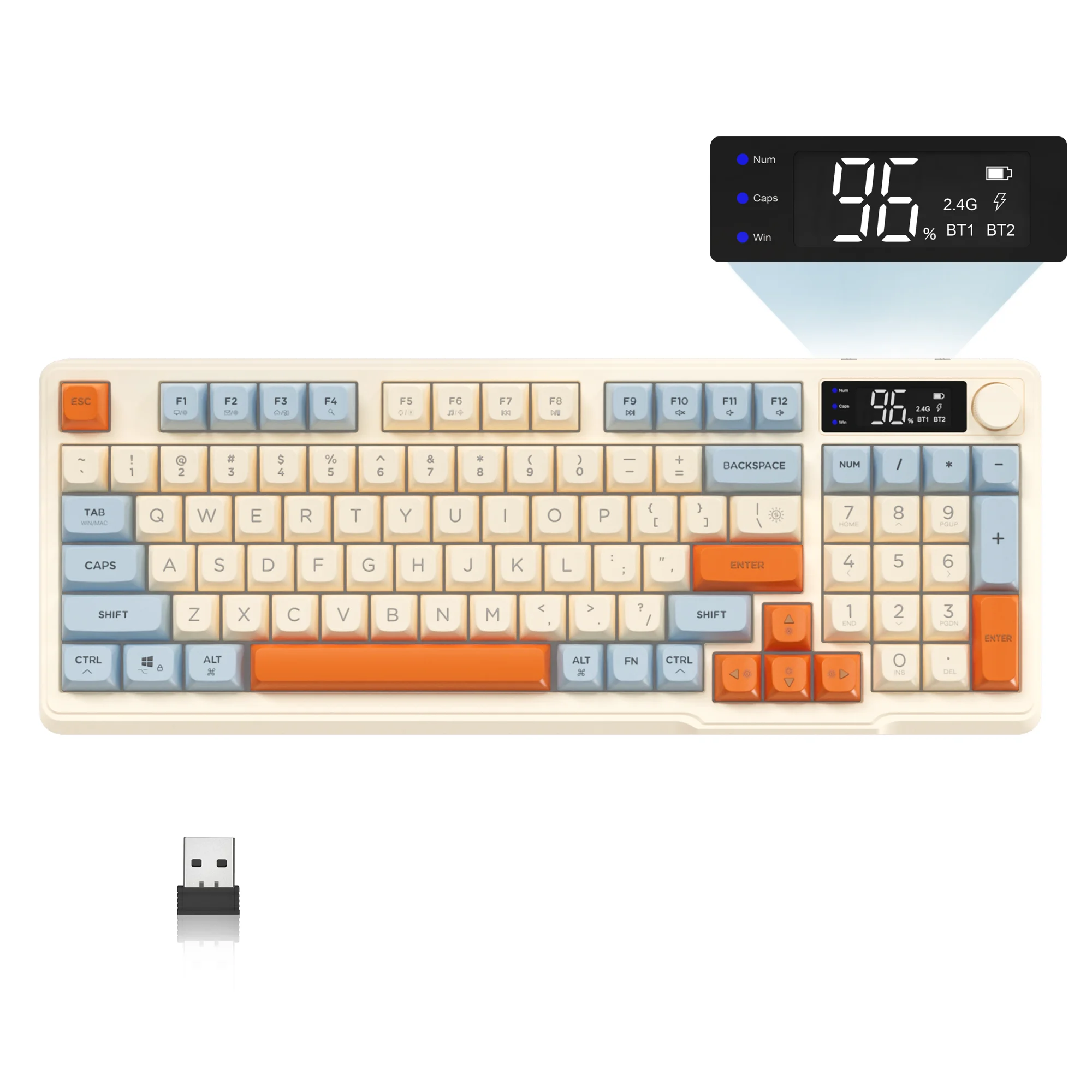 ZIYOU LANG M96 Wireless Gaming Keyboard - Image 9