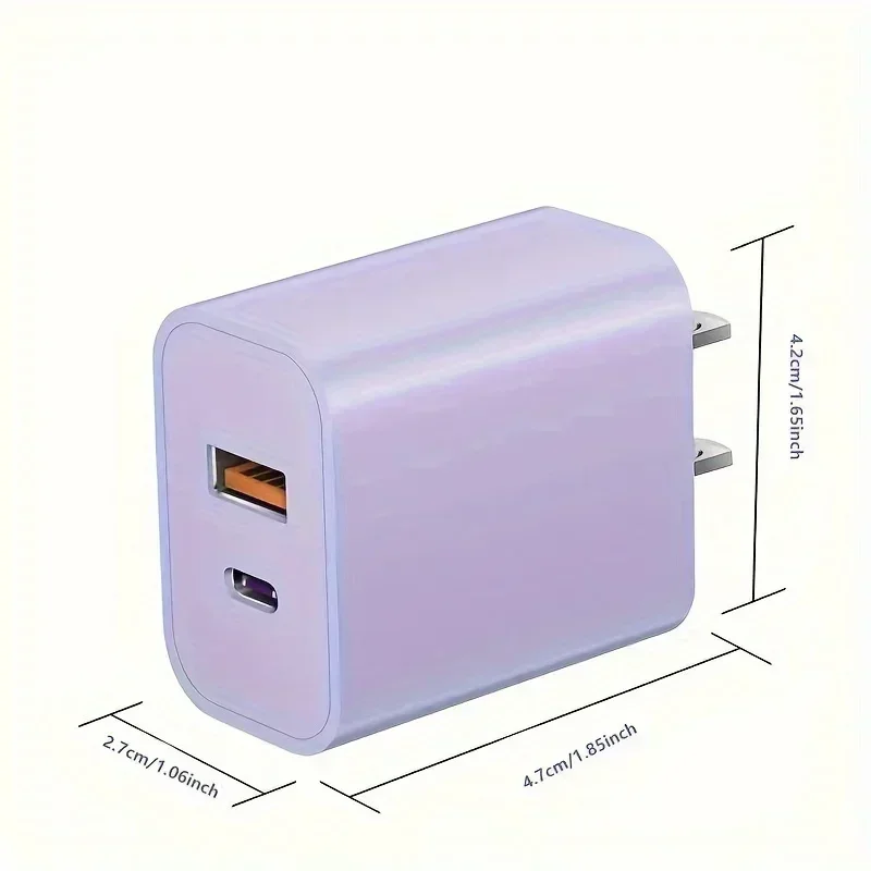 40W Dual-Port iPhone Charger with 6FT Cable - Image 4