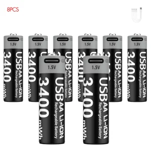 Kuugro USB-C Rechargeable AA & AAA Batteries - Thumbnail Image 11
