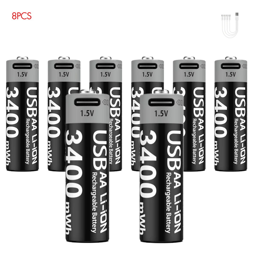 Kuugro USB-C Rechargeable AA & AAA Batteries - Image 11